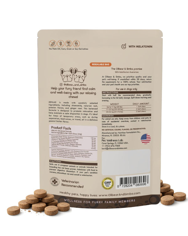 Masticables blandos calmantes ZENLAX